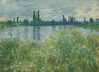 Claude Monet's Banks of the Seine, Vétheuil (1880) 