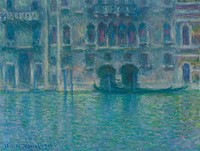 Claude Monet's Palazzo da Mula, Venice (1908) 