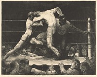 A Stag at Sharkey's (1917) by George Bellows.  