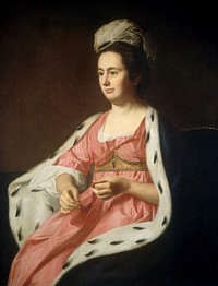 Abigail Smith Babcock (Mrs. Adam Babcock), (ca. 1774) by John Singleton Copley.  