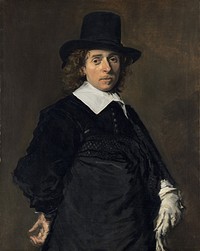 Adriaen van Ostade (1646–1648) by Frans Hals.  