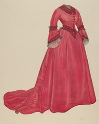 Afternoon Dress (ca. 1935–1942) by Nancy Crimi.