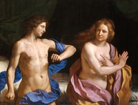 Amnon and Tamar (1649–1650) by Guercino.  