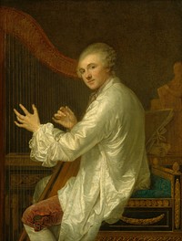 Ange Laurent de La Live de Jully (ca. 1759) by Jean&ndash;Baptiste Greuze.  