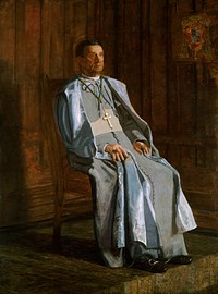 Archbishop Diomede Falconio (1905) by Thomas Eakins.  