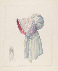 Baby Bonnet (ca.1937) by Maud M. Holme.  