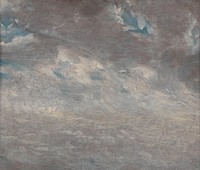 Cloud Study (1821) painting in high resolution by John Constable.  