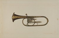 Baritone Horn (ca. 1938) by Edward L. Loper.  