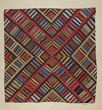 Bedspread (1935–1942) by Esther Hansen.  