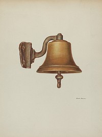 Bell, from Presidential Yacht "Sylph" (ca. 1940) by Edith Towner.  