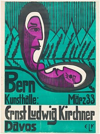 Bern Kunsthalle, March 33 (1933) print in high resolution by Ernst Ludwig Kirchner.  