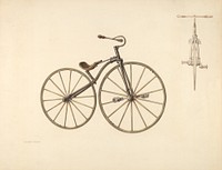 Bicycle (ca. 1938) by Alfred Koehn.  