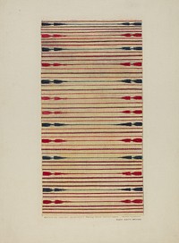 Blanket (1935&ndash;1942) by Mary Edith Brooks.  