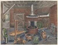 Blacksmith Shop (1935–1942) by Perkins Harnly.  