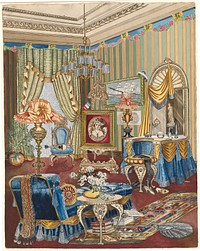 Boudoir (ca. 1931) by Perkins Harnly.  