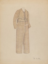 Boy's Suit (1935/1942) by Margaret Concha.