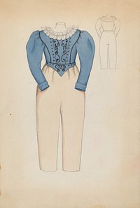 Boy's Suit (c. 1936) by Dorothy Gernon.  