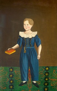 Boy in Blue (ca. 1820–1830) by American 19th Century.  