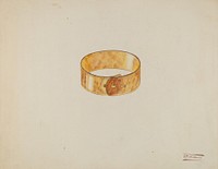 Bracelet (c. 1939) by Frank Fumagalli.  