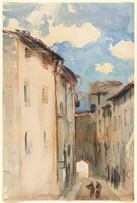 Camprodon, Spain (ca. 1892) by John Singer Sargent.  