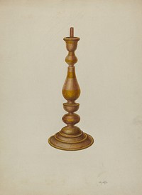 Candlestick (1940) by Cornelius Christoffels.  