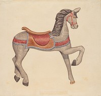 Carousel Horse (c. 1938) by Albert Ryder.  