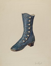 Child's Shoe (1935–1942) by Jean Peszel.  