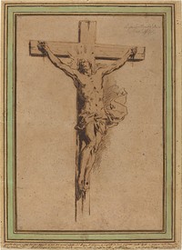 Christ on the Cross (1647) by Alessandro Algardi.  