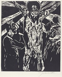 The Crucifixion (1919) by Lovis Corinth.  