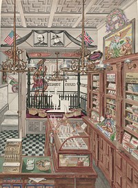Cigar Store (1901, 1935&ndash;1942) by Perkins Harnly.  