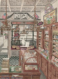 Cigar Store (1901, 1935–1942) by Perkins Harnly.  