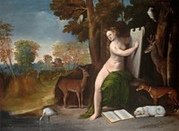 Circe and Her Lovers in a Landscape (ca. 1525) by Dosso Dossi.  