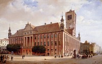 City Hall at Thorn (1848) by Eduard Gaertner.  