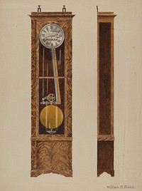 Clock (Chronometer) (1941) by William Frank.  