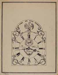 Clock (ca.1938) by Nicholas Gorid.  