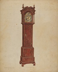 Clock (1935–1942) by Gilbert Sackerman.  