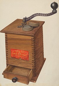 Coffee Grinder (ca. 1940) by Archie Thompson.  