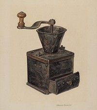Coffee Mill (1939) by Clarence Secor.  