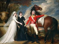 Colonel William Fitch and His Sisters Sarah and Ann Fitch (1800&ndash;1801) by John Singleton Copley.  