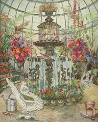 Conservatory Fountain (c. 1938) by Perkins Harnly and Nicholas Zupa.  