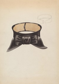 Cravat (ca. 1937) by Marie Mitchell.  