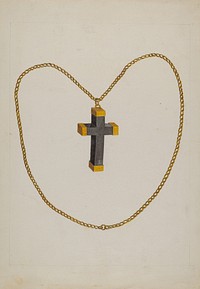 Cross and Chain (ca. 1937) by Tulita Westfall.  