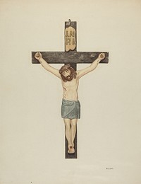 Crucifix (ca. 1939) by Pearl Davis.  