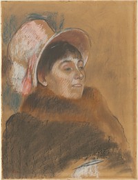 Madame Dietz-Monnin (1879) by Edgar Degas. 