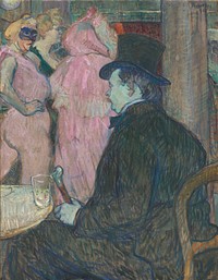 Maxime Dethomas (1896) painting in high resolution by Henri de Toulouse–Lautrec.  