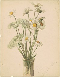 Daisies and Queen Ann's Lace (1890) by Marietta Minnigerode Andrews.  