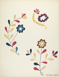 Design from Proposed Portfolio (1935–1942) by Majel G. Claflin.  