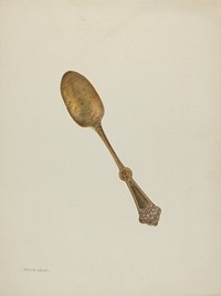 Dessert Spoon (ca. 1940) by Frank M. Keane.  