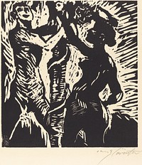 Adam and Eve (1919) by Lovis Corinth.  