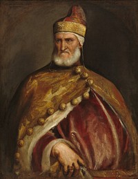 Doge Andrea Gritti (ca. 1546–1550) by Titian.  